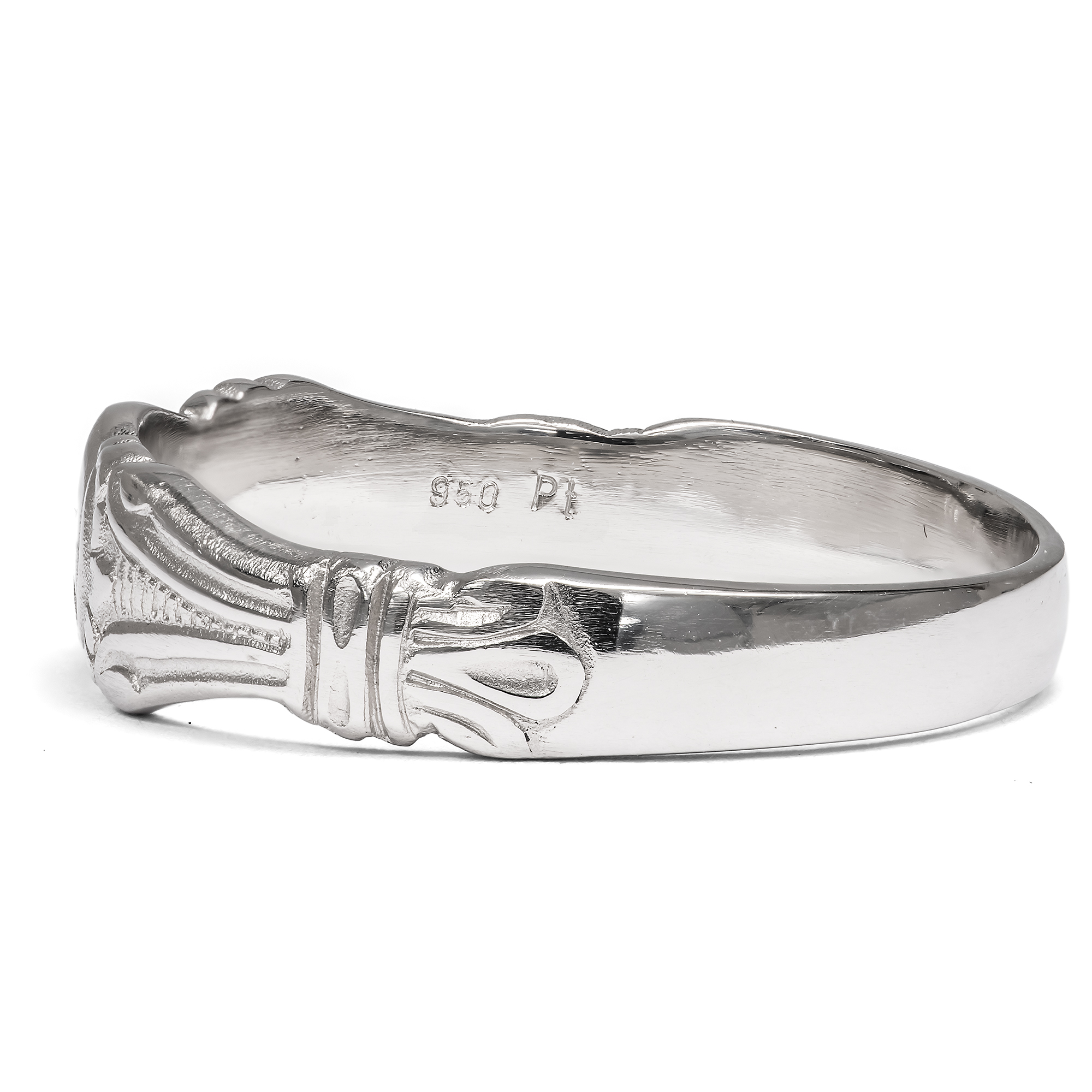 Romantic Platinum Ring, Made in Our Workshop Romantic Platinum Ring, Made in Our Workshop