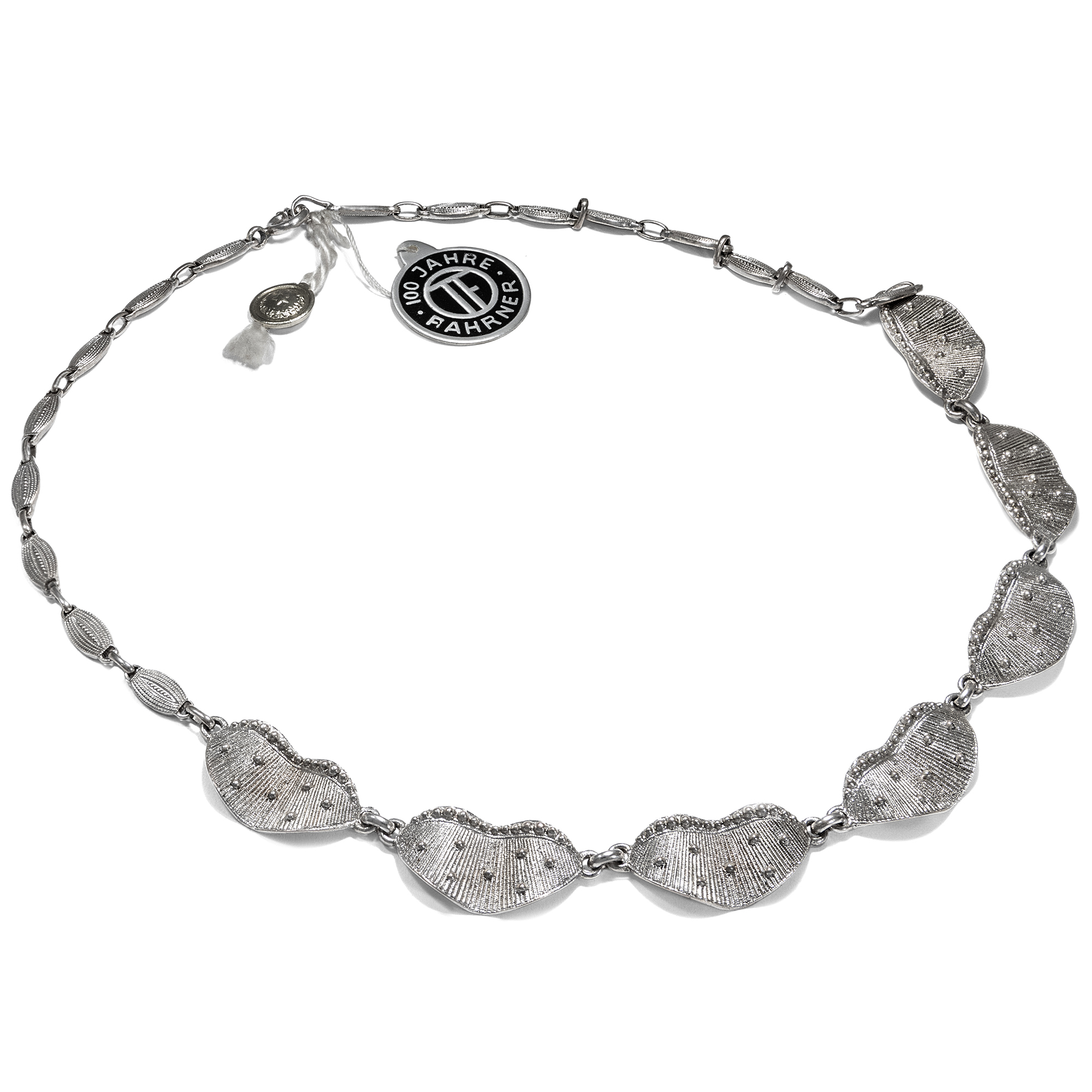 Extravagantes Midcentury Collier aus Silber von Theodor Fahrner, 1950er Jahre