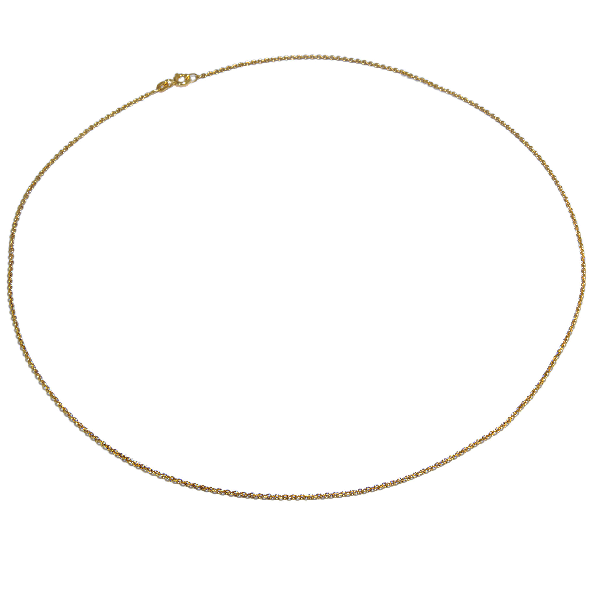 45 cm Long Anchor Chain in 14-Carat Yellow Gold, 2021