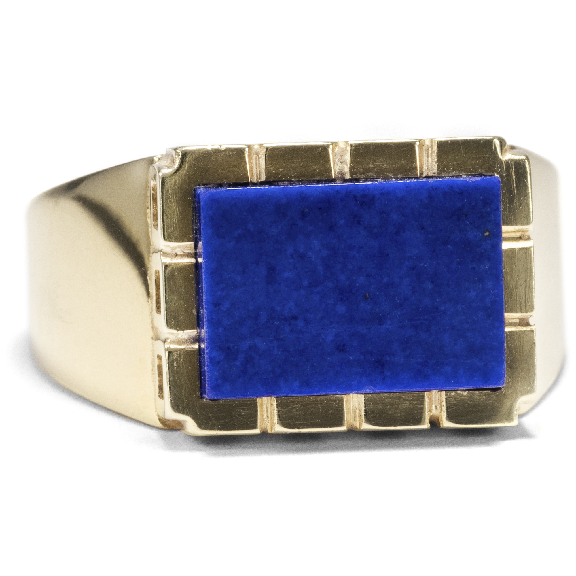 Ring with lapis on sale lazuli