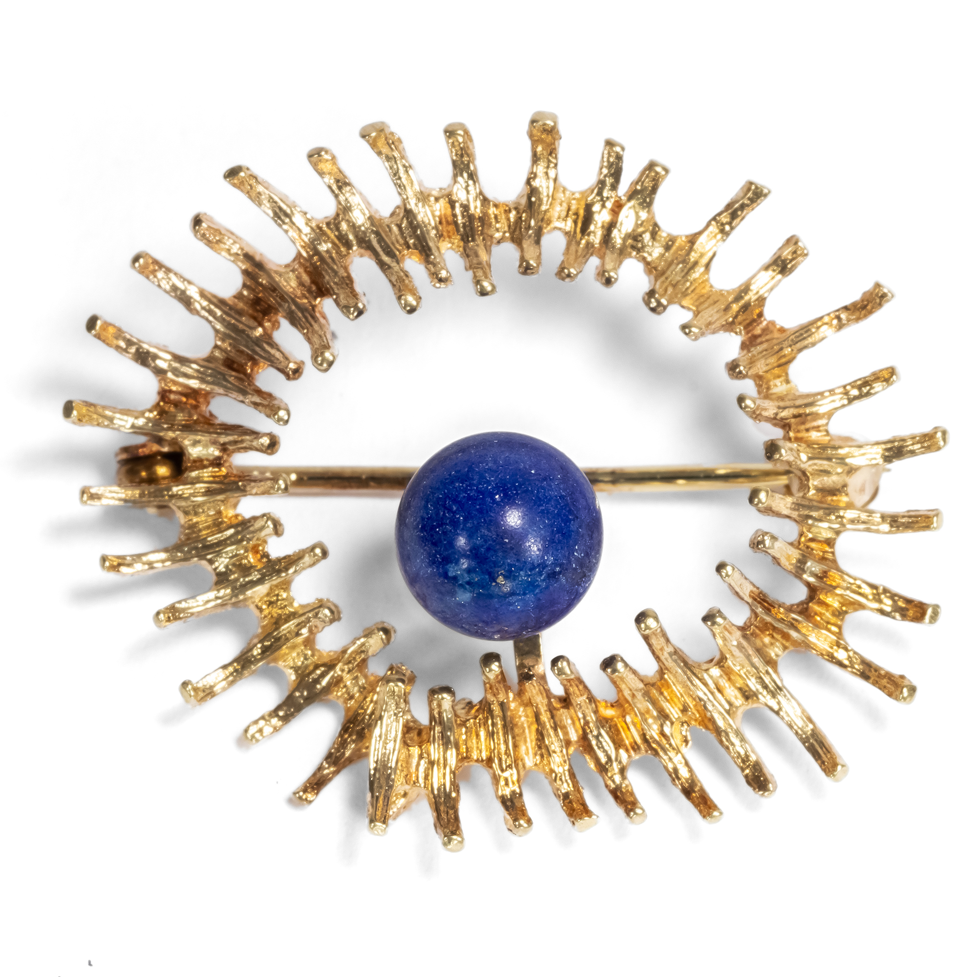 Lapis brooch store