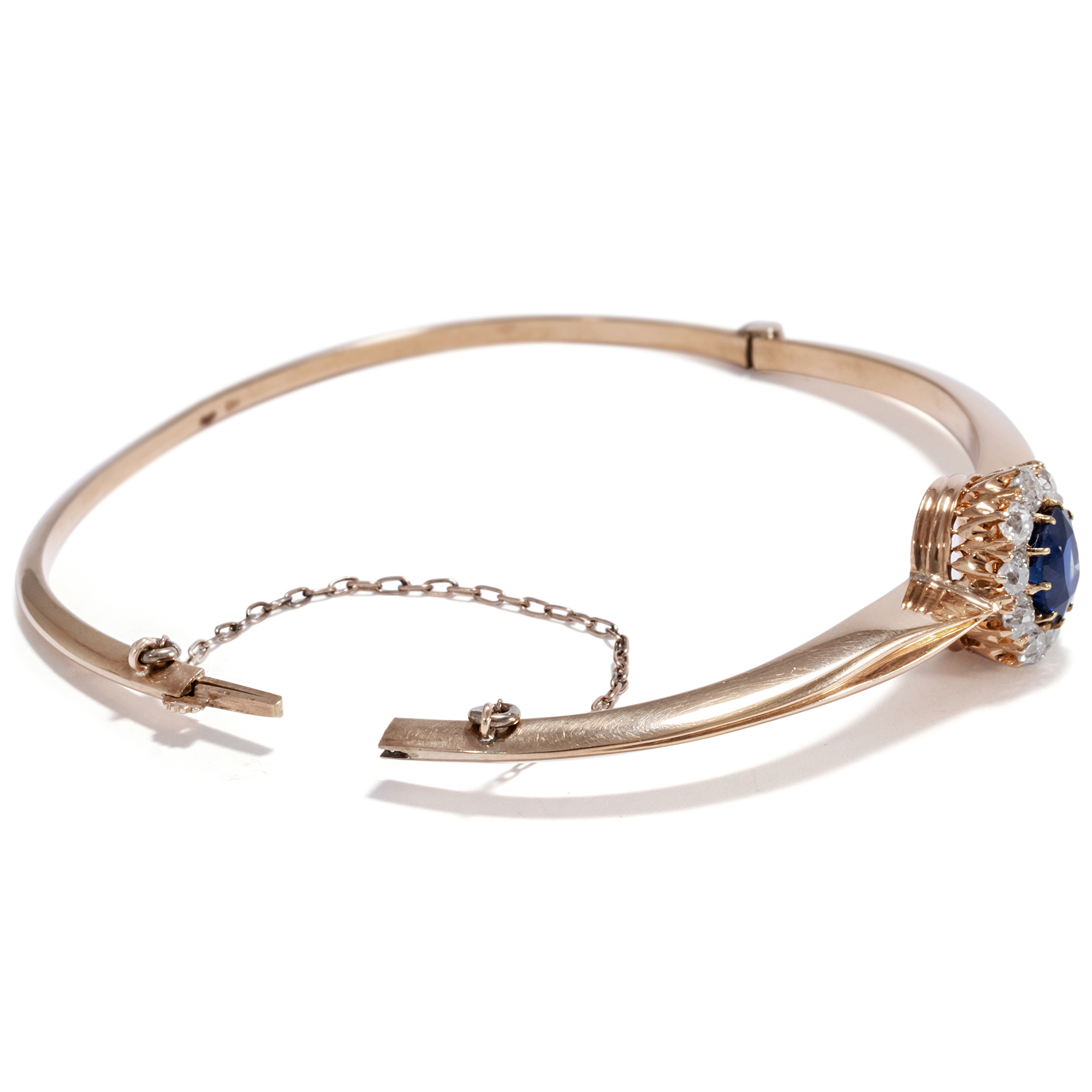 Antique rose gold bangle hotsell