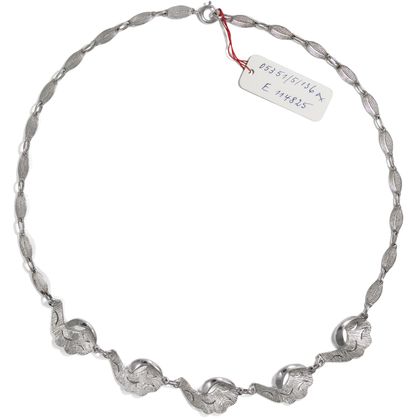 Ungetragenes Collier von Theodor Fahrner, Pforzheim um 1955 Ungetragenes Collier von Theodor Fahrner, Pforzheim um 1955