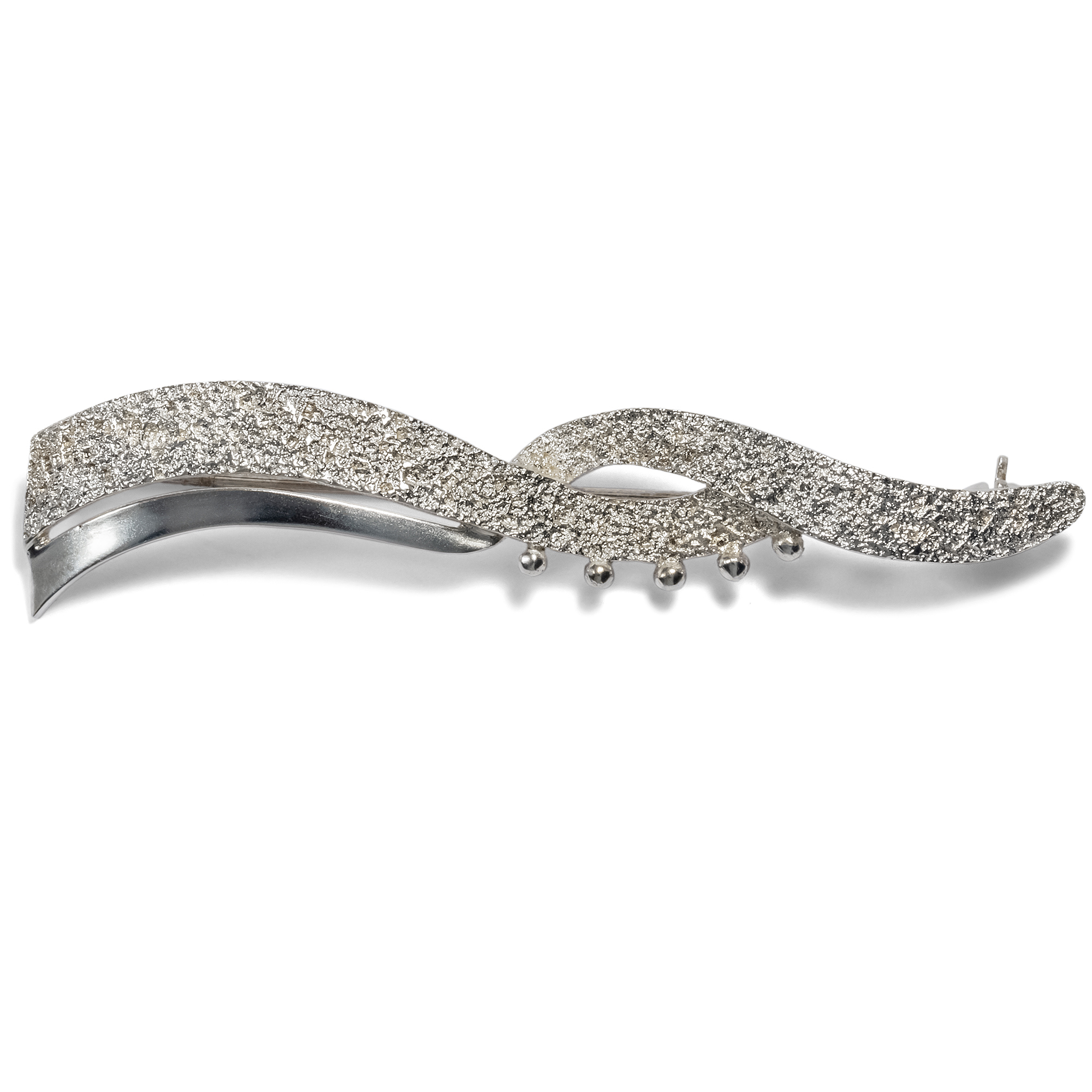 Silver Brooch by Theodor Fahrner, Circa 1955