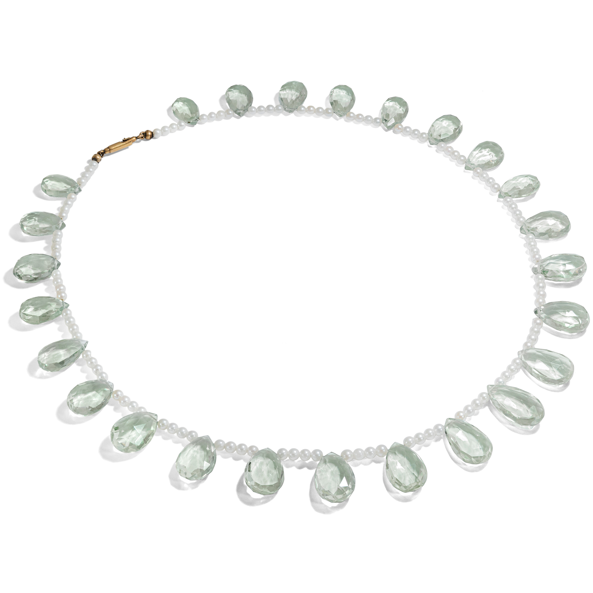 Unusual Vermarine & Cultured Pearl Necklace, Berlin 2023