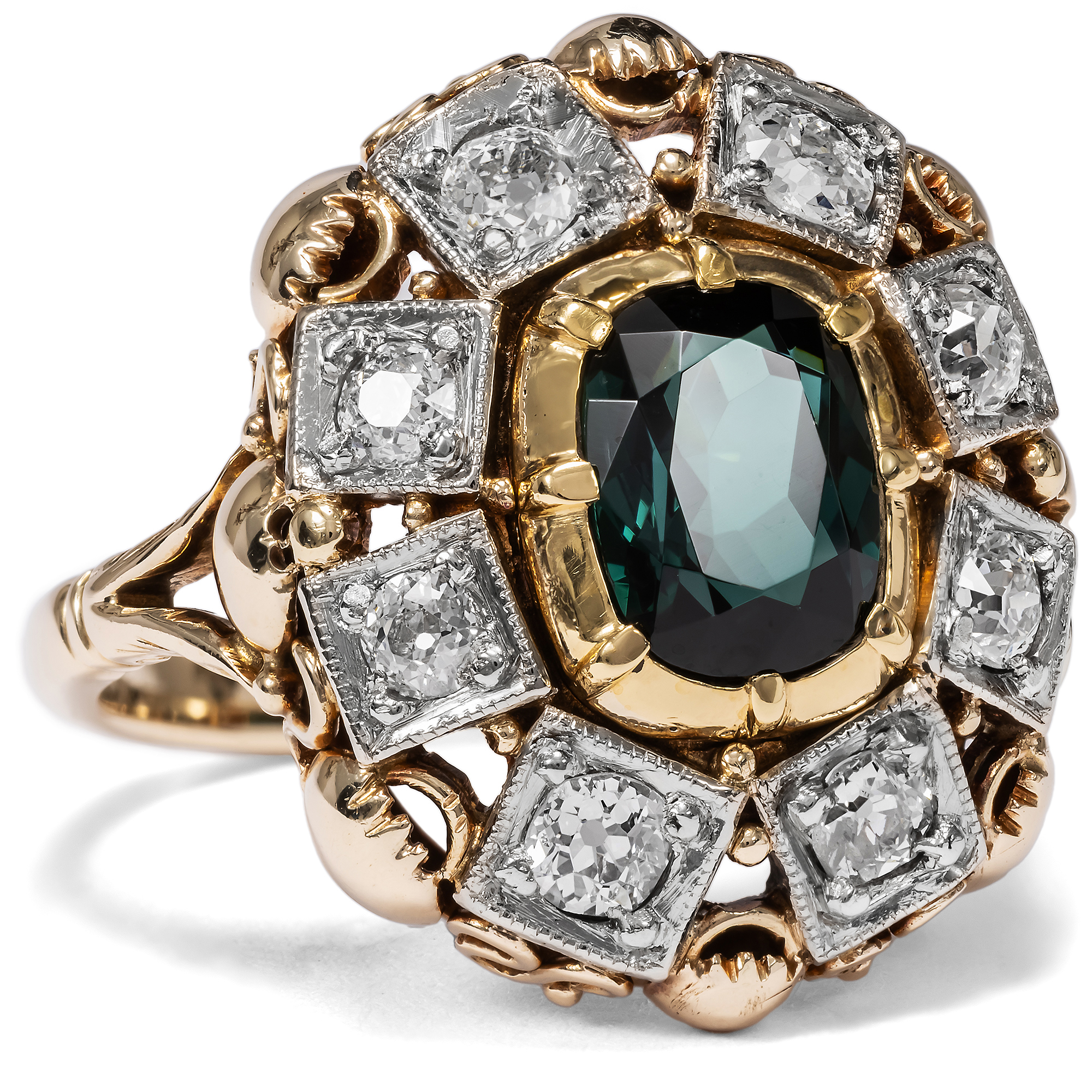 Preserving the Good • Magnificent Ring with Tourmaline ...