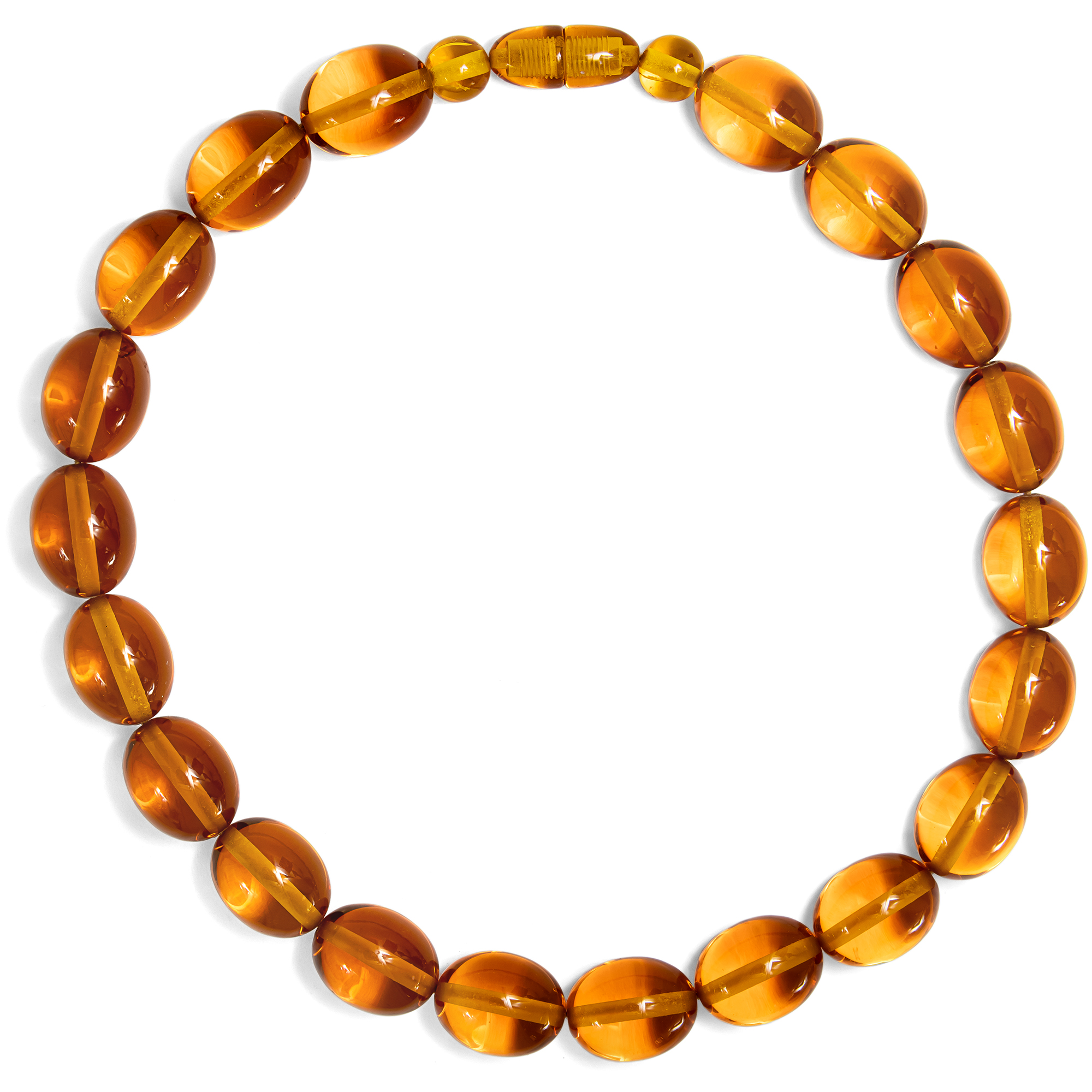 Vintage Collier aus „echtem Bernstein“, um 1975 Vintage Collier aus „echtem Bernstein“, um 1975