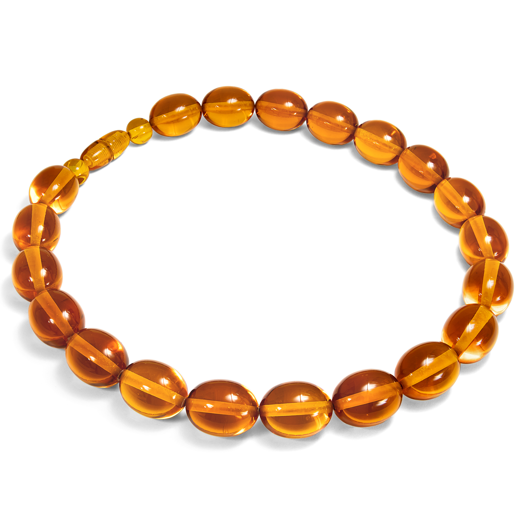 Vintage Collier aus „echtem Bernstein“, um 1975 Vintage Collier aus „echtem Bernstein“, um 1975