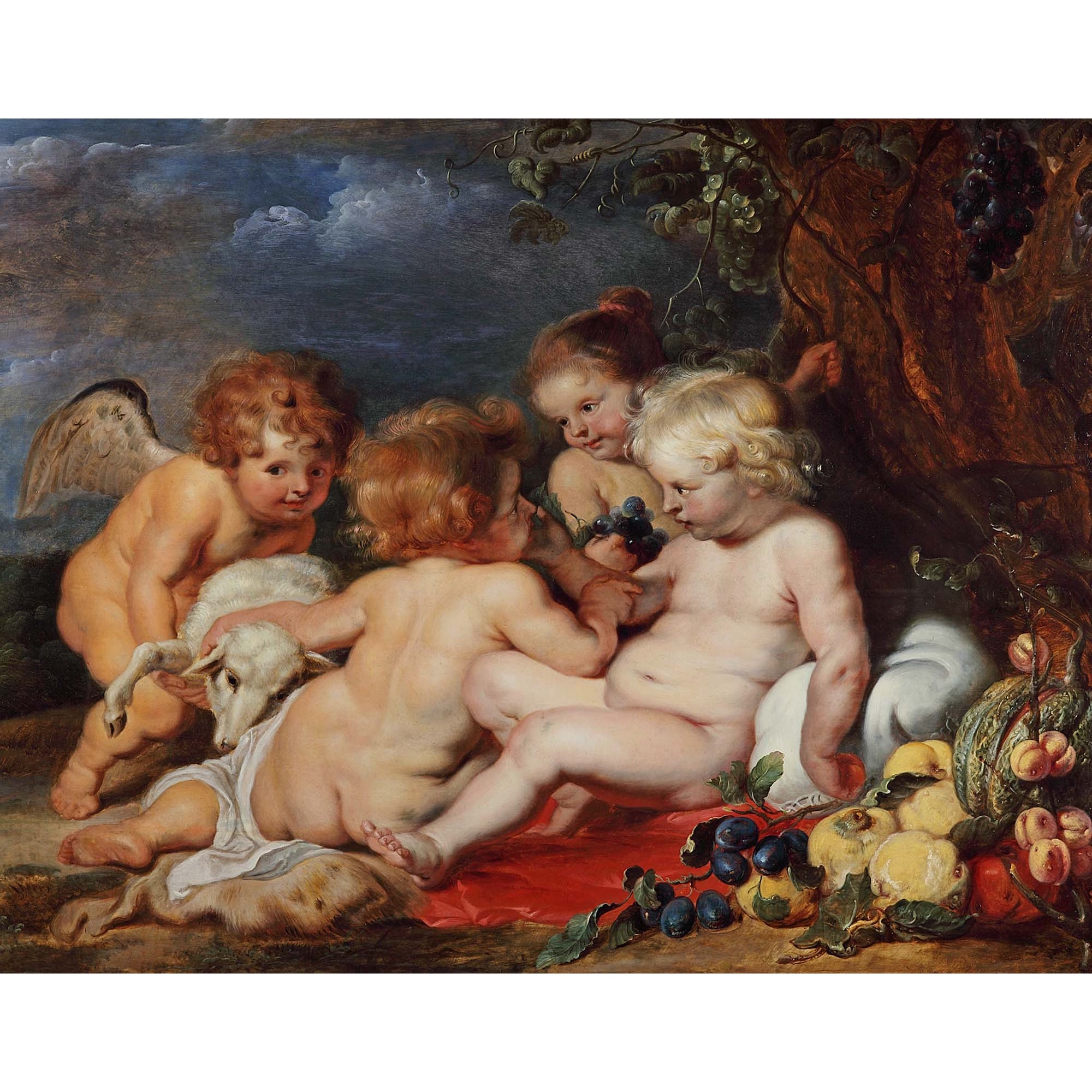 Muschelkamee nach Rubens, gefasst in Gold, Niederlande um 1950 Muschelkamee nach Rubens, gefasst in Gold, Niederlande um 1950