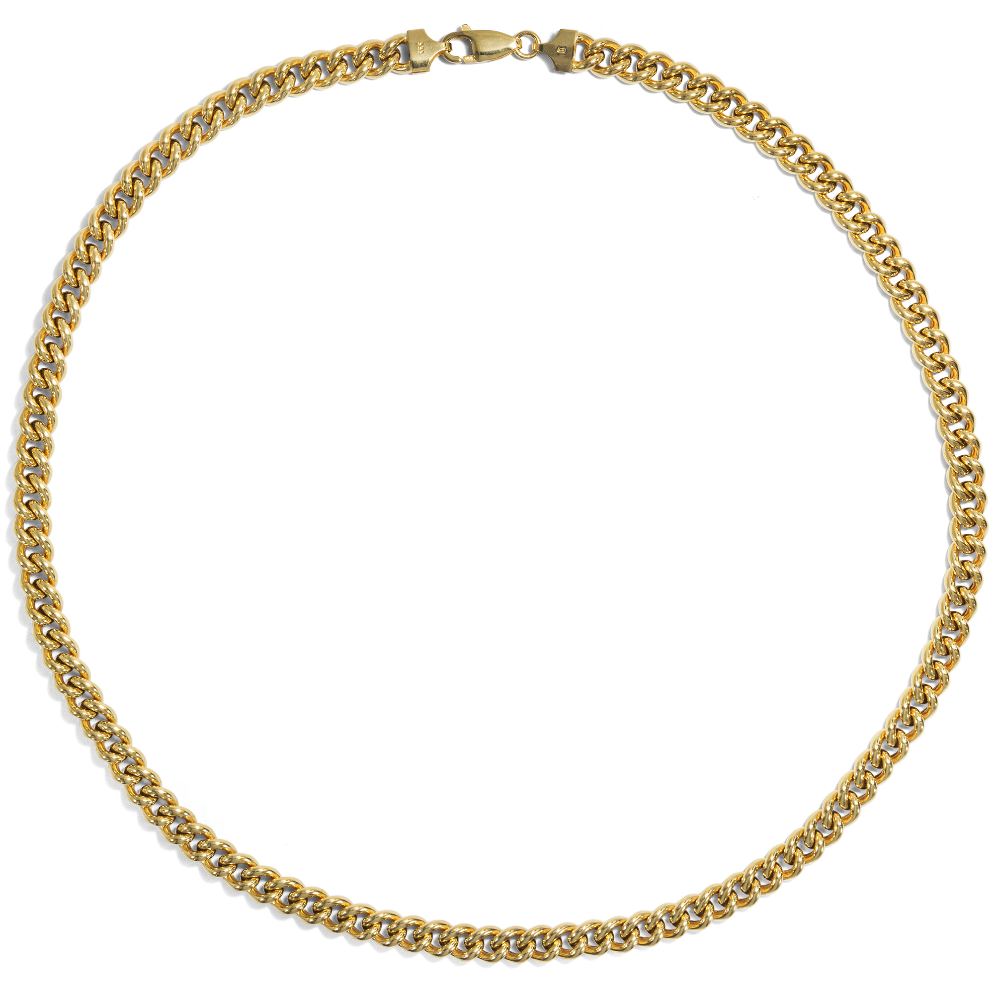 Vintage Gold Curb Chain, c. 2000