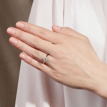 THE SHISHIKUI Slice diamond ring