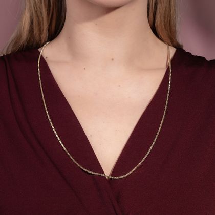 La Serenissima • Long Venetian Gold Necklace, Germany c. 1980