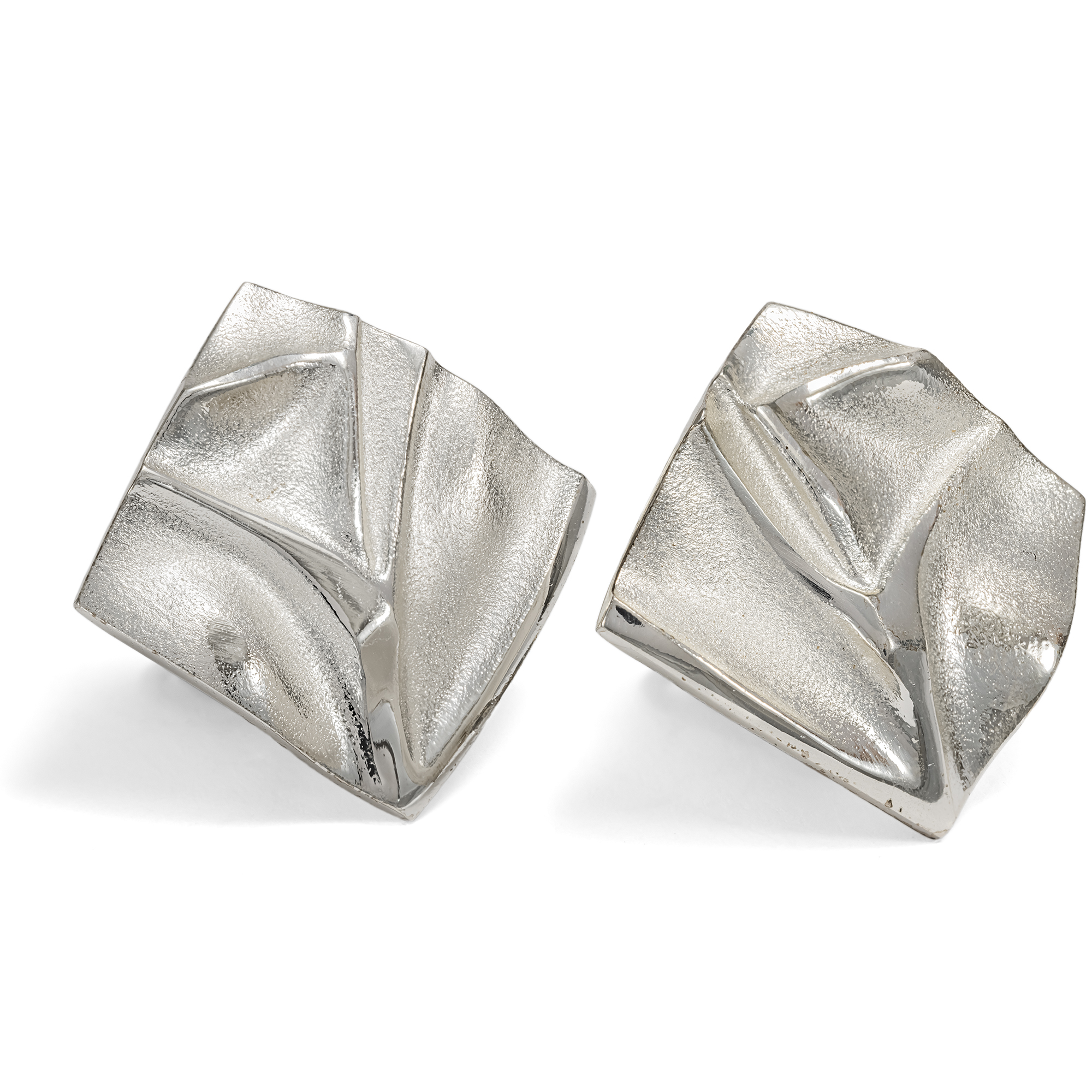 Vintage Ear Clips by Björn Weckström for LAPPONIA, Finland 1997 Vintage Ear Clips by Björn Weckström for LAPPONIA, Finland 1997
