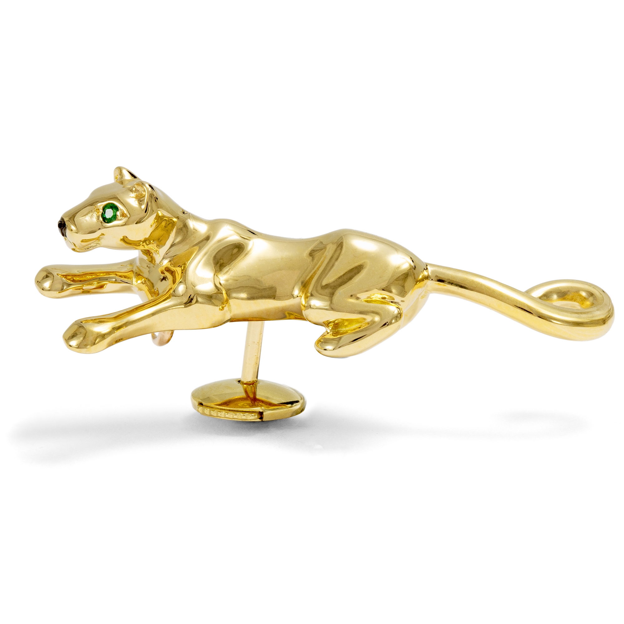 Vintage Brosche aus Gold aus der „Collection Mowgli“ von Cartier, um 1990 Vintage Brosche aus Gold aus der „Collection Mowgli“ von Cartier, um 1990