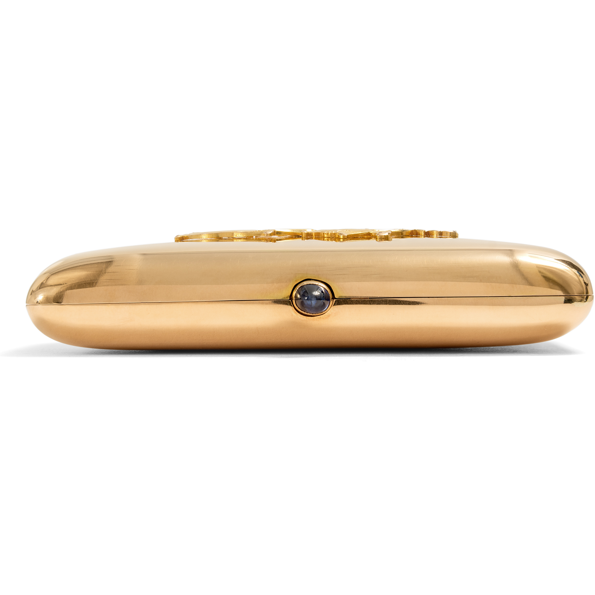 Kostbares Zigarettenetui aus Gold mit Initialen „G.S.“, St. Petersburg um 1890 Kostbares Zigarettenetui aus Gold mit Initialen „G.S.“, St. Petersburg um 1890