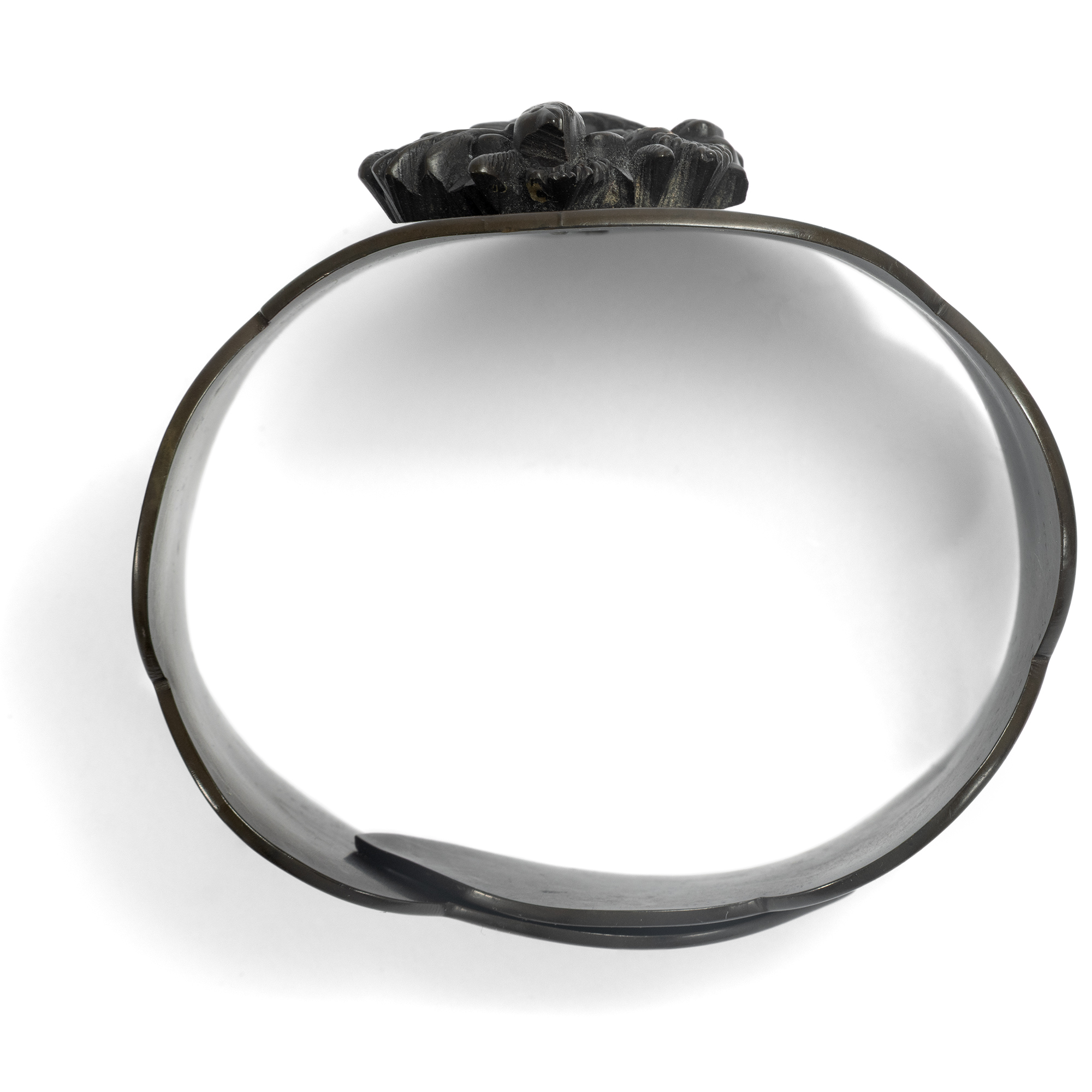 Victorian Vulcanite Bangle, England c. 1880 Victorian Vulcanite Bangle, England c. 1880