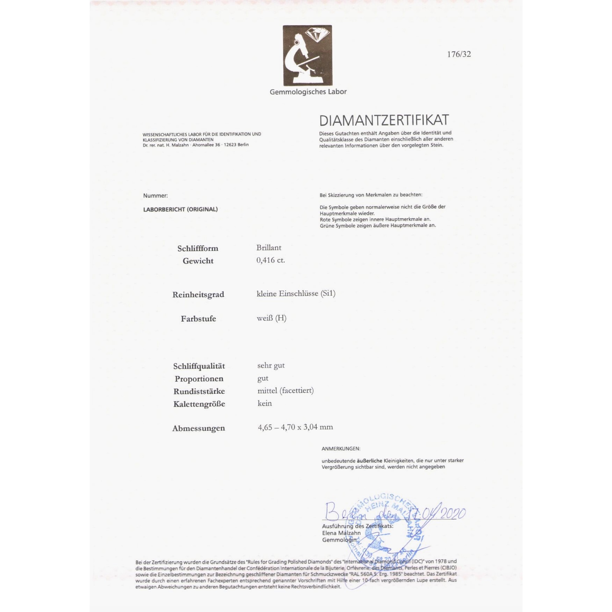 Feiner Ring aus Platin mit 0,41 ct vintage Brillant aus unserer Werkstatt Feiner Ring aus Platin mit 0,41 ct vintage Brillant aus unserer Werkstatt