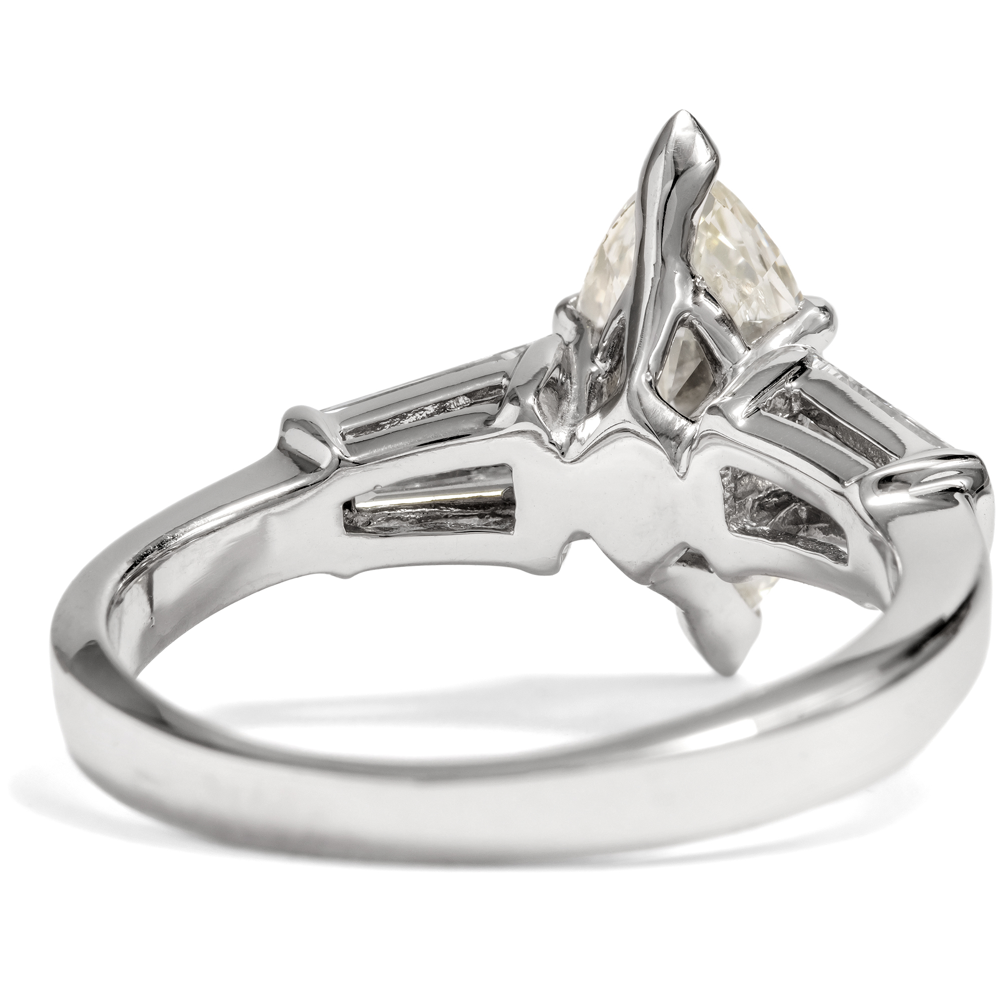 Vintage Ring mit 2,01 ct Marquise-Diamant aus New York, 2017 Vintage Ring mit 2,01 ct Marquise-Diamant aus New York, 2017