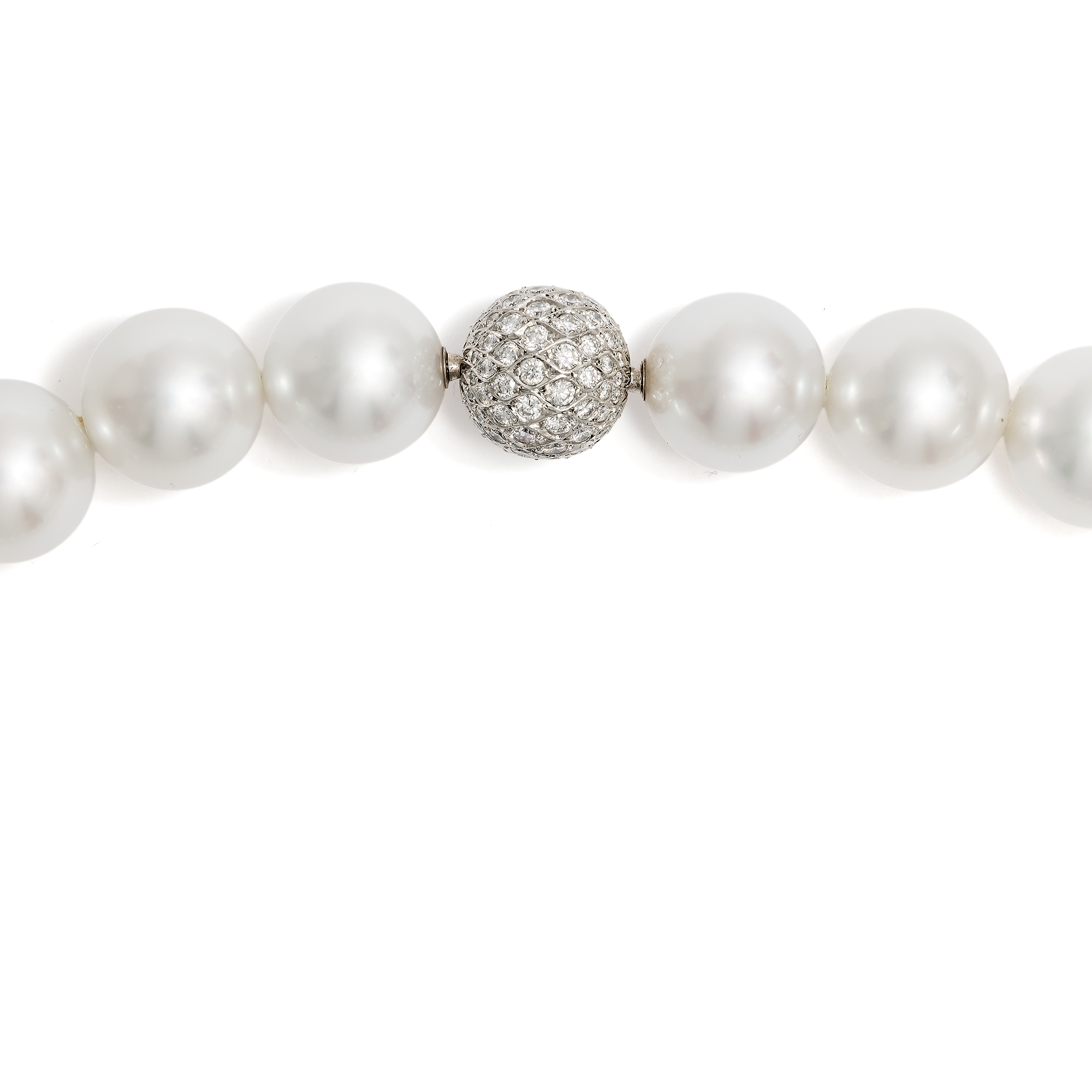 Exzeptionelles „Collier Princesse“ aus Südseeperlen von Günther Krauss, Stuttgart, um 2000 Exzeptionelles „Collier Princesse“ aus Südseeperlen von Günther Krauss, Stuttgart, um 2000