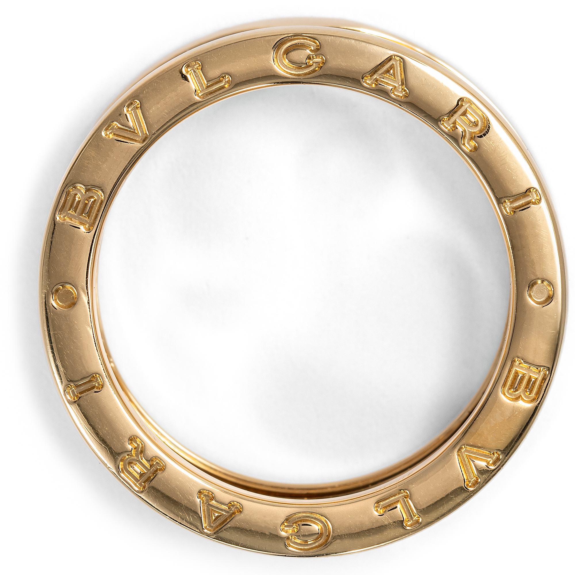 Mittelbreiter vintage Ring von BVLGARI aus Gelbgold, RW 57, um 2010 Mittelbreiter vintage Ring von BVLGARI aus Gelbgold, RW 57, um 2010