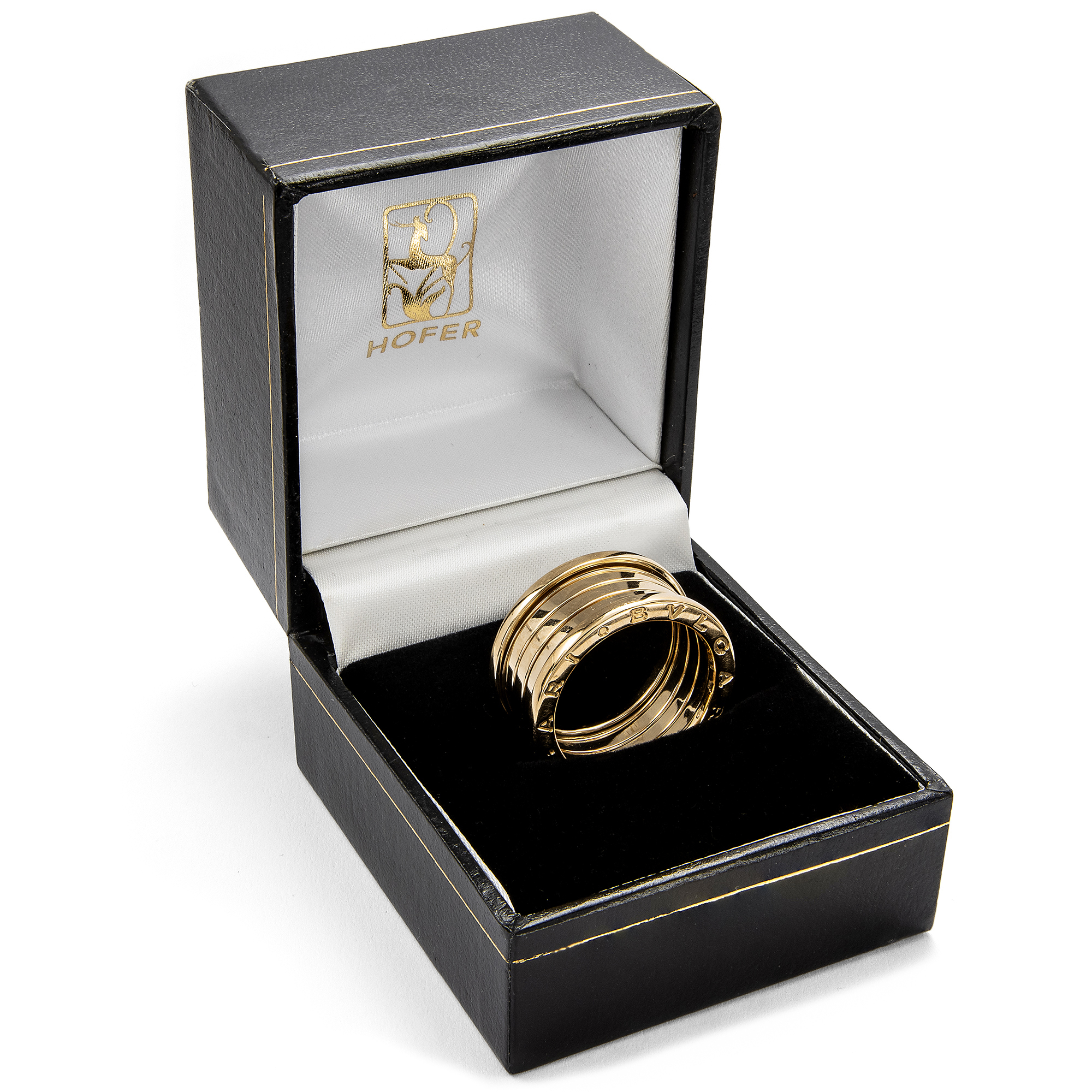 Breiter vintage Ring von BVLGARI aus Gelbgold, RW 58, um 2010 Breiter vintage Ring von BVLGARI aus Gelbgold, RW 58, um 2010