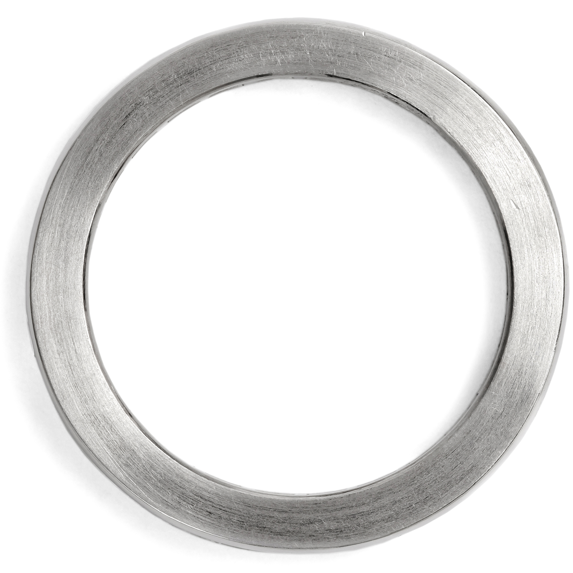 Edler Memory-Ring mit 1,90 ct Diamantcarrés in Platin von Günter Krauss, RW 59, Stuttgart um 2000 Edler Memory-Ring mit 1,90 ct Diamantcarrés in Platin von Günter Krauss, RW 59, Stuttgart um 2000