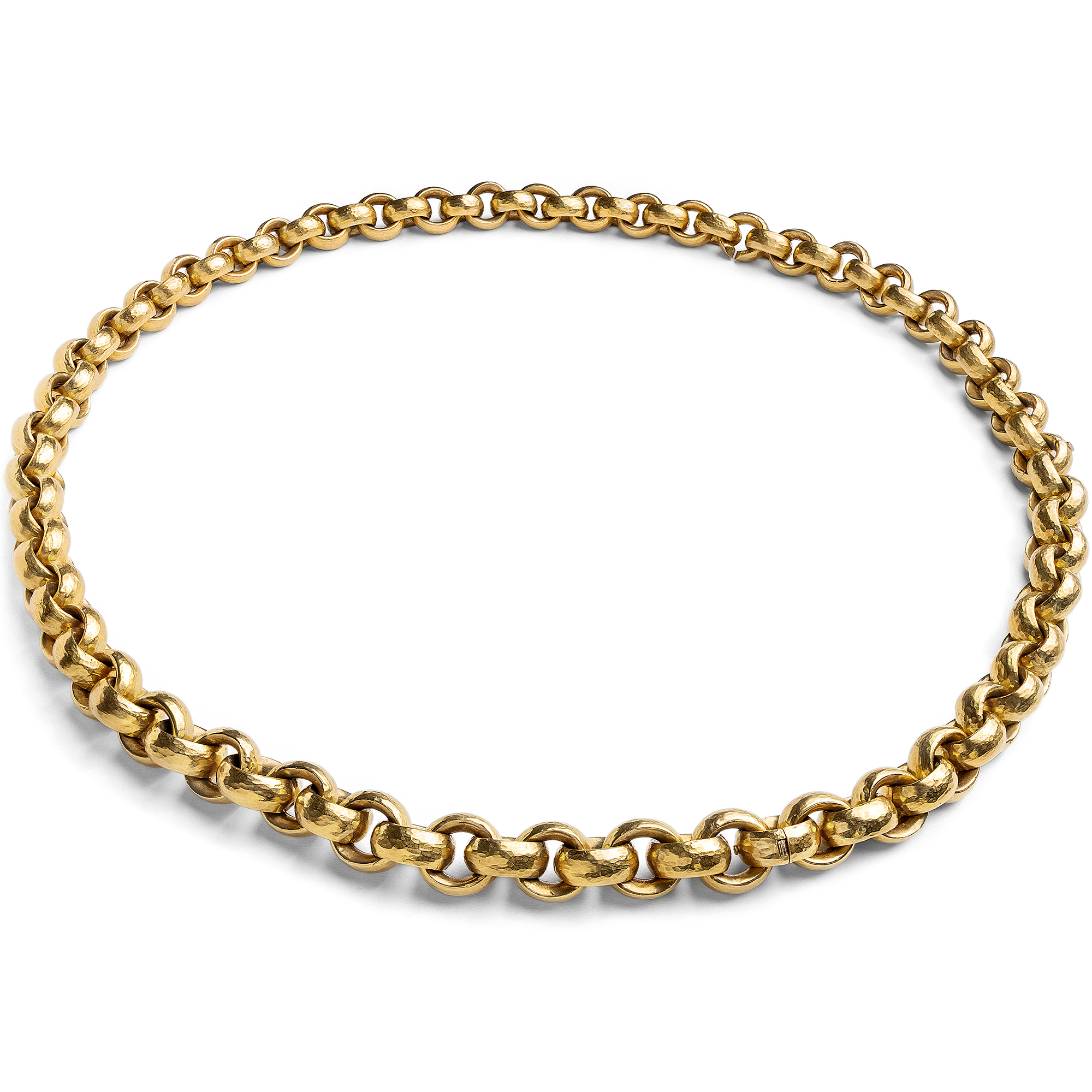 Fabelhafte, wandelbare Kette mit Armbändern aus 936 Gramm 18-karätigem Gold, um 1985 Fabelhafte, wandelbare Kette mit Armbändern aus 936 Gramm 18-karätigem Gold, um 1985