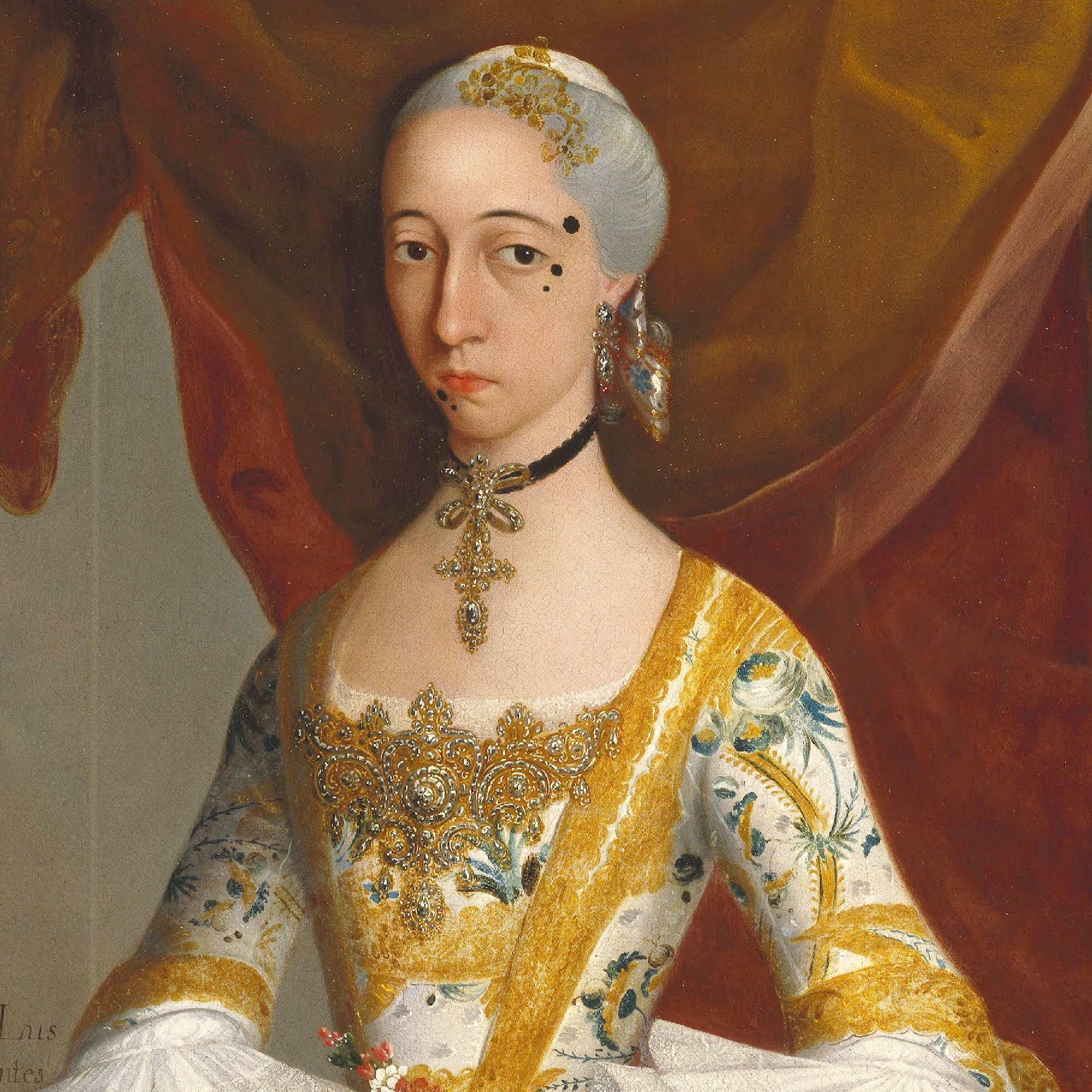 Prachtvolle antike „Lazo“-Ohrringe mit Smaragden in Gold, Spanien um 1760 Prachtvolle antike „Lazo“-Ohrringe mit Smaragden in Gold, Spanien um 1760