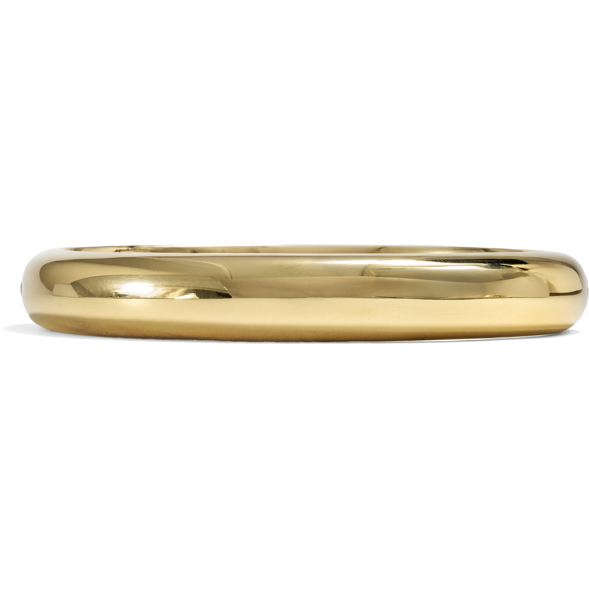Zeitloser vintage Armreif aus Gelbgold, um 1980 Zeitloser vintage Armreif aus Gelbgold, um 1980