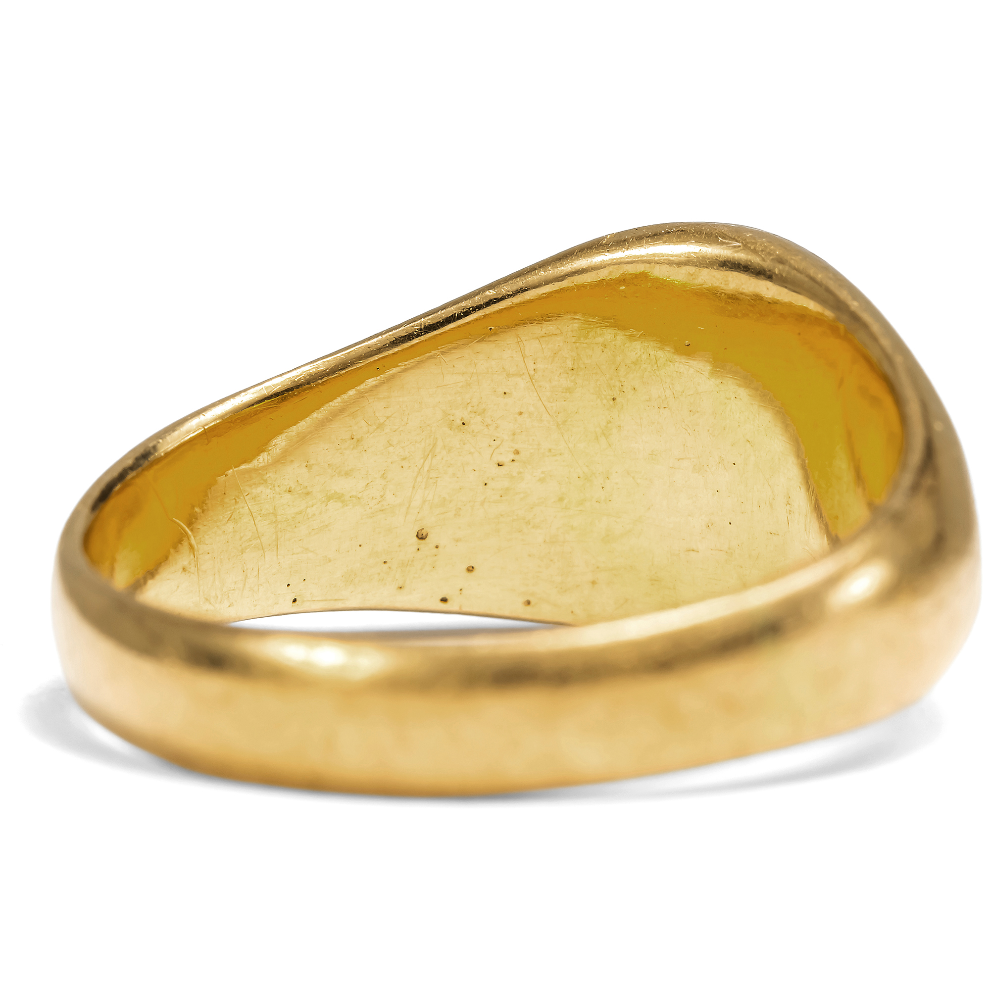 Römische Gemme der Hebe in einem vintage Ring aus Gold, 2. Jhd. n. Chr. & um 1985 Römische Gemme der Hebe in einem vintage Ring aus Gold, 2. Jhd. n. Chr. & um 1985