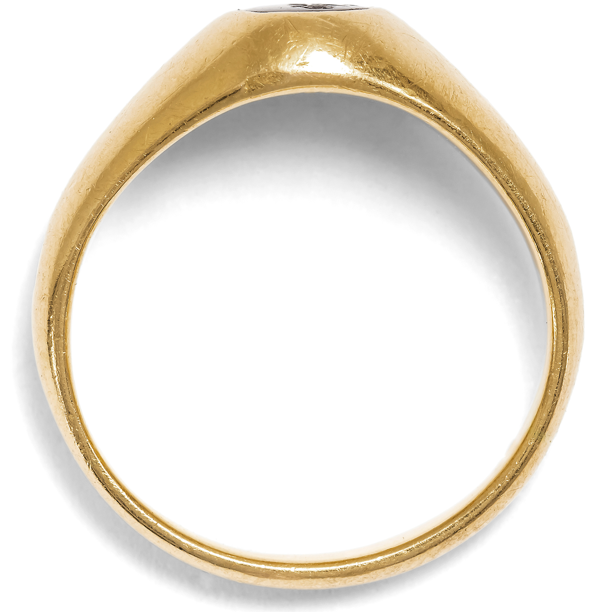 Römische Gemme der Hebe in einem vintage Ring aus Gold, 2. Jhd. n. Chr. & um 1985 Römische Gemme der Hebe in einem vintage Ring aus Gold, 2. Jhd. n. Chr. & um 1985